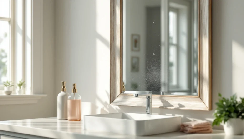 Astuces efficaces pour rendre vos miroirs impeccables