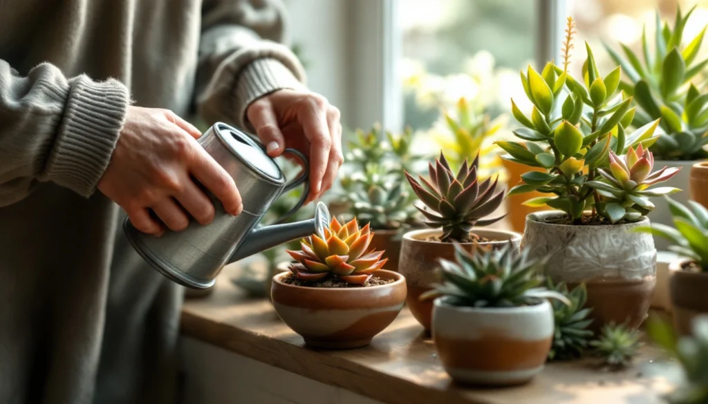Comment arroser correctement les plantes grasses ?