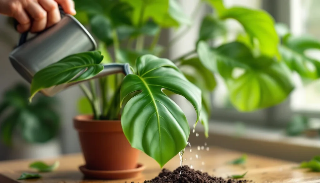 Comment arroser correctement un monstera ?