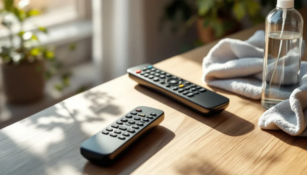 Comment bien désinfecter les télécommandes à la maison