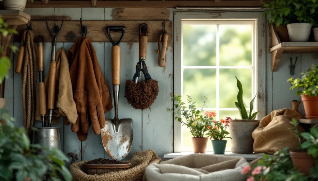 Comment bien ranger ses outils de jardinage ?