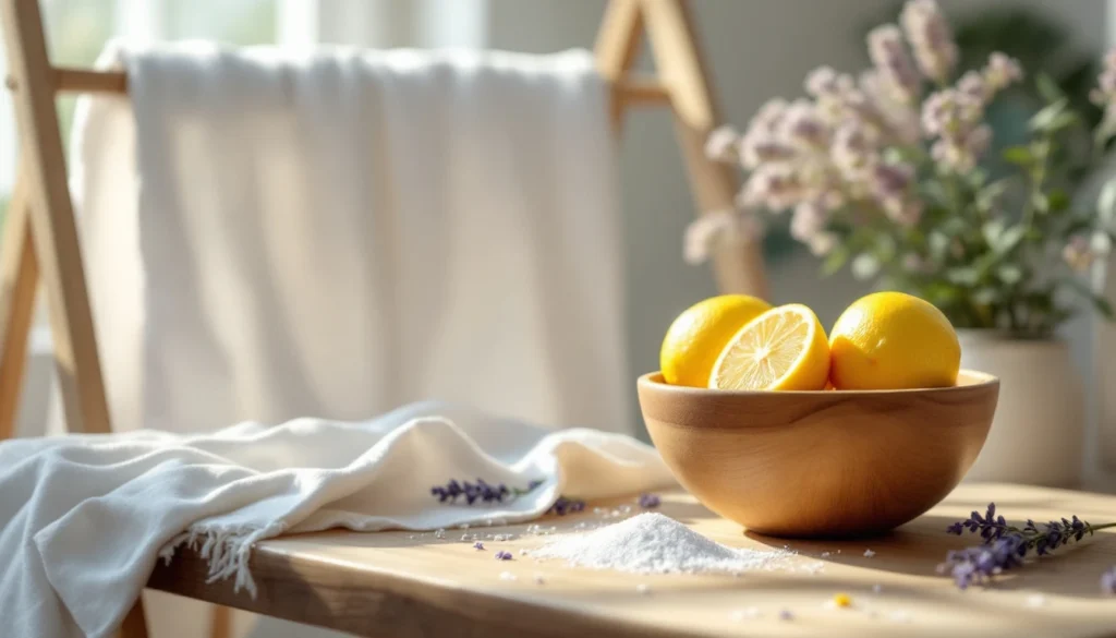 Comment blanchir naturellement du linge terni