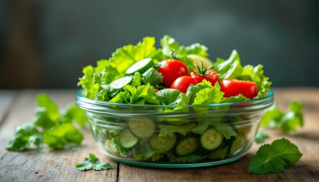 Comment conserver une salade fraîche plus longtemps ?