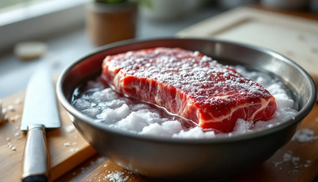 Comment décongeler rapidement et en toute sécurité une viande ?