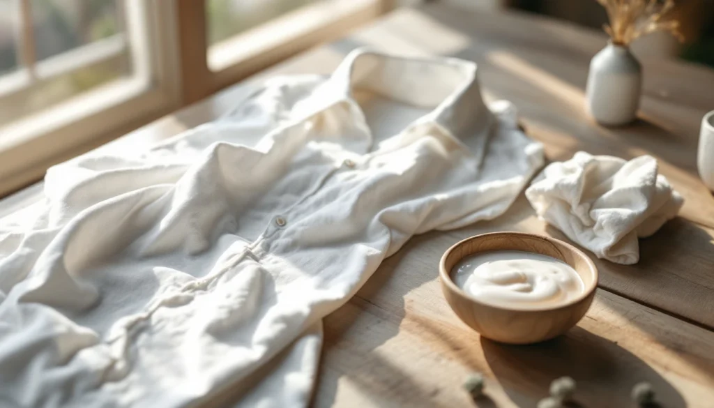 Comment détacher efficacement les vêtements blancs ?