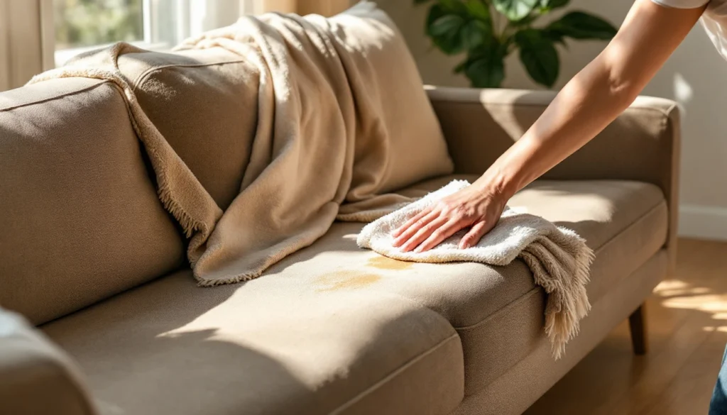 Comment détacher naturellement un canapé en microfibre