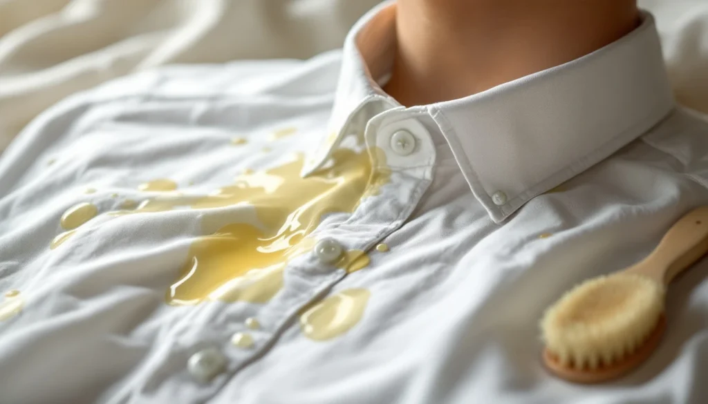 Comment enlever les taches jaunes sur les cols de chemise ?