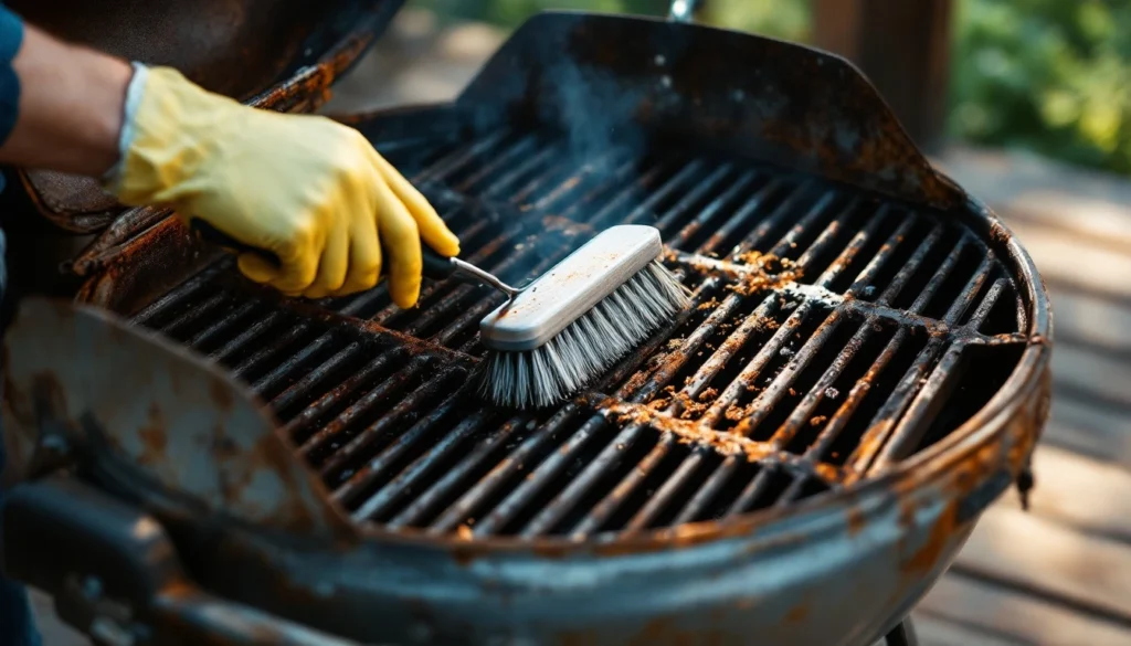 Comment nettoyer efficacement une grille de barbecue ?