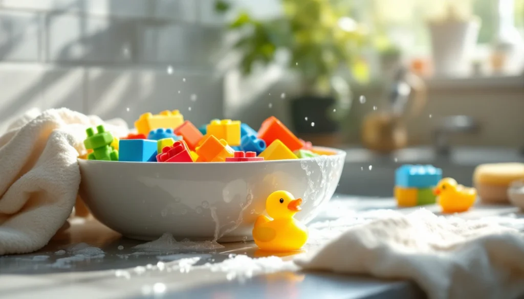 Comment nettoyer facilement les jouets en plastique ?