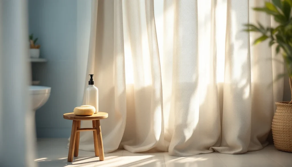 Comment nettoyer les rideaux de douche naturellement ?