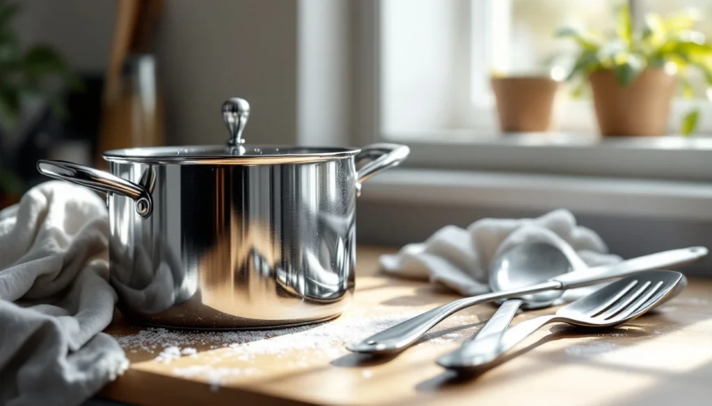 Comment nettoyer ses ustensiles en inox sans les rayer ?