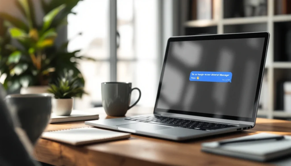Comment retrouver facilement un message supprimé sur Messenger ?