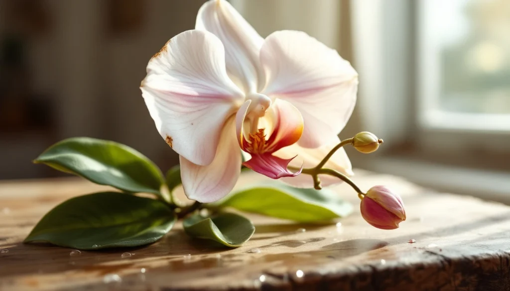 Comment sauver une orchidée fanée ?