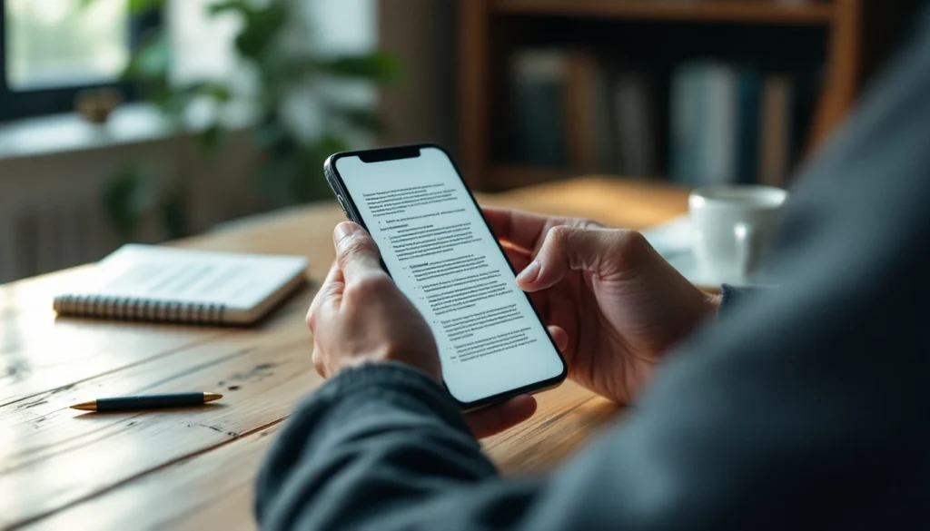Comment scanner facilement un document avec son smartphone ?