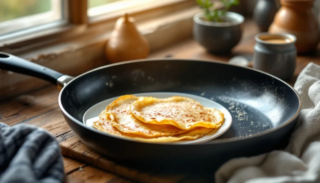 Comment éviter que les crêpes accrochent à la poêle ?