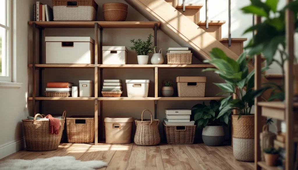 Optimiser l’espace de rangement sous l’escalier : idées et astuces pratiques