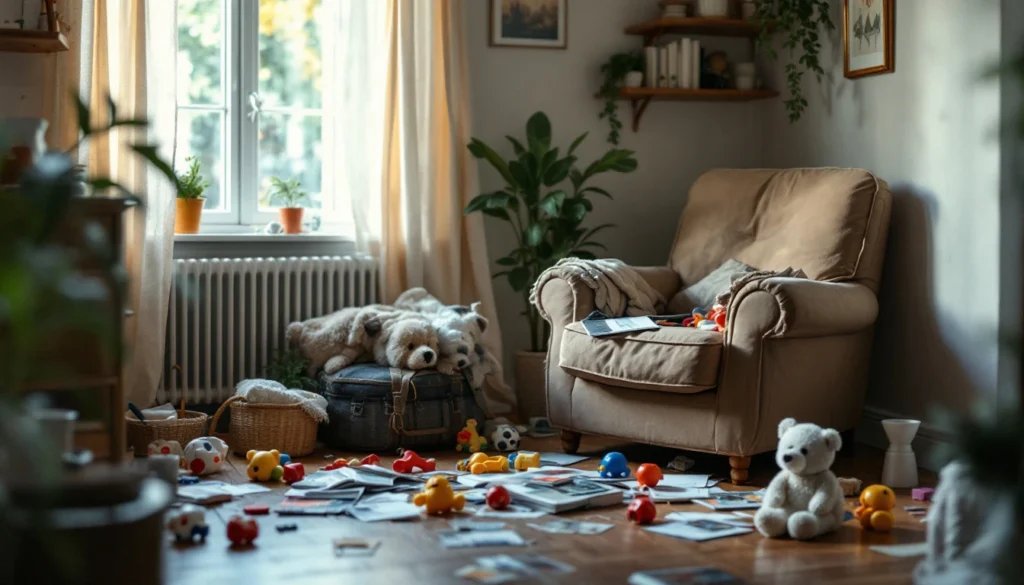 Pourquoi certaines pièces de la maison restent-elles toujours en désordre ?
