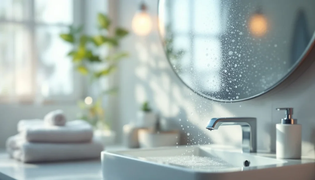 Pourquoi le miroir s’embue-t-il tout le temps : comprendre le phénomène de la buée
