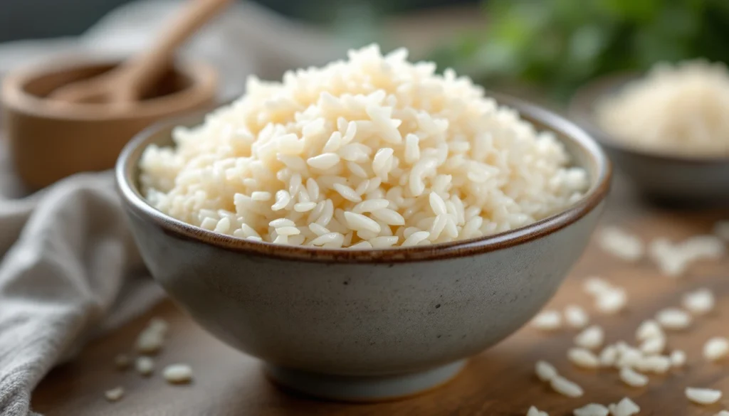 Pourquoi le riz devient-il collant après cuisson ?