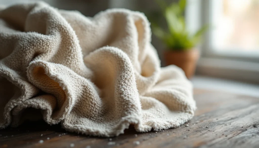 Pourquoi les serviettes deviennent-elles rêches après lavage ?