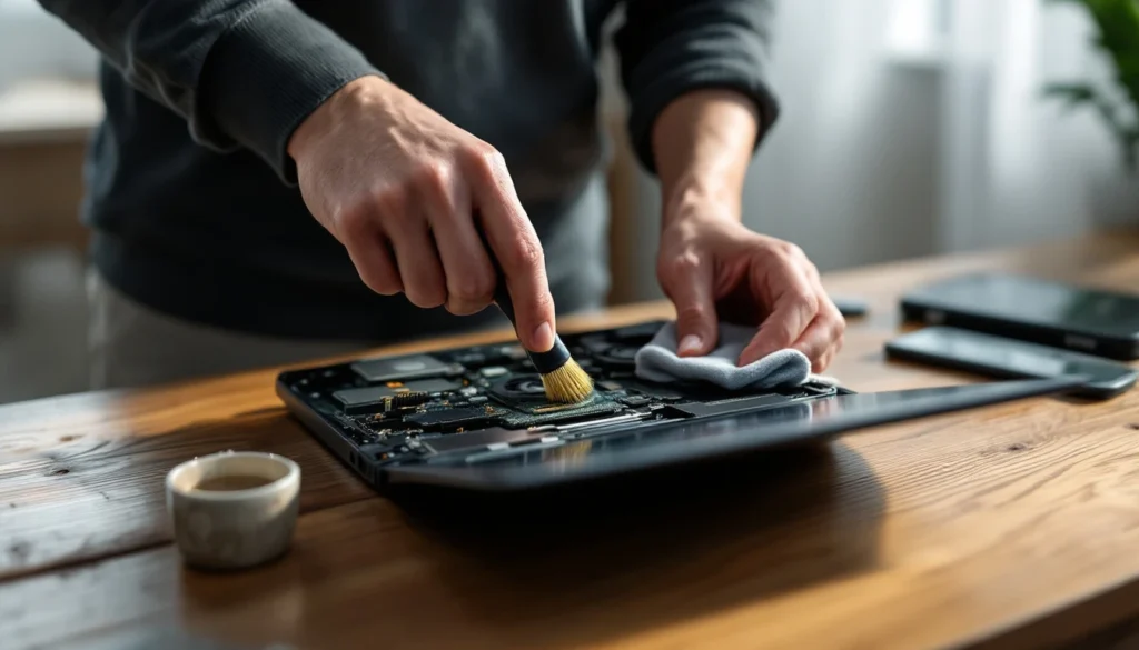 Quelle astuce pour nettoyer l’intérieur d’un ordinateur portable ?