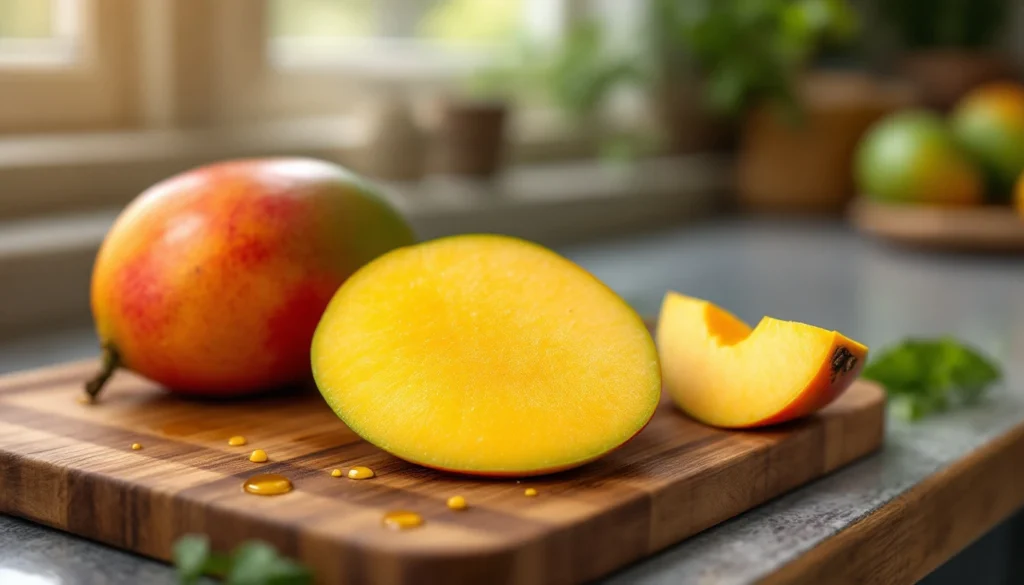 Quelle est la meilleure astuce pour découper une mangue ?
