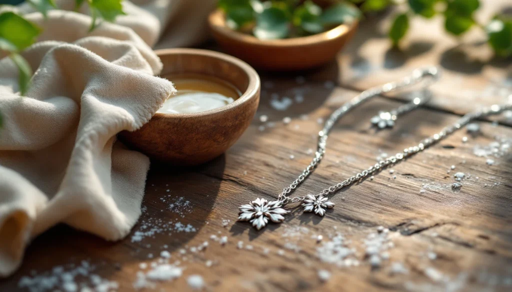 Quelle méthode pour nettoyer les bijoux en argent sans les abîmer ?
