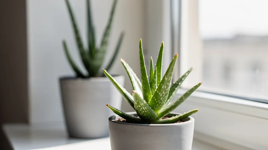 aloe vera pousse lentement