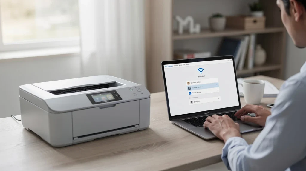 connecter imprimante wifi