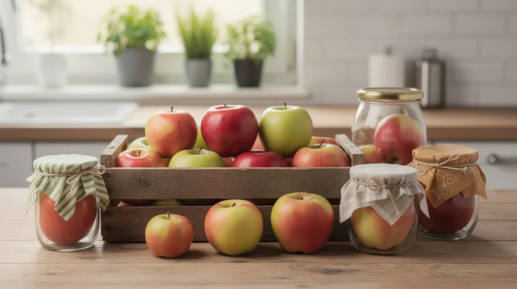 conserver les pommes