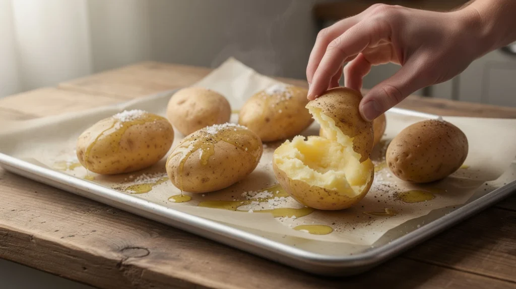 cuire pommes de terre au four