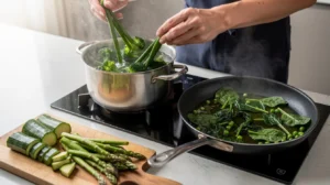 cuisson legumes verts