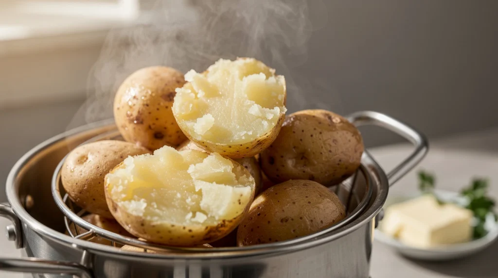 cuisson pommes de terre vapeur