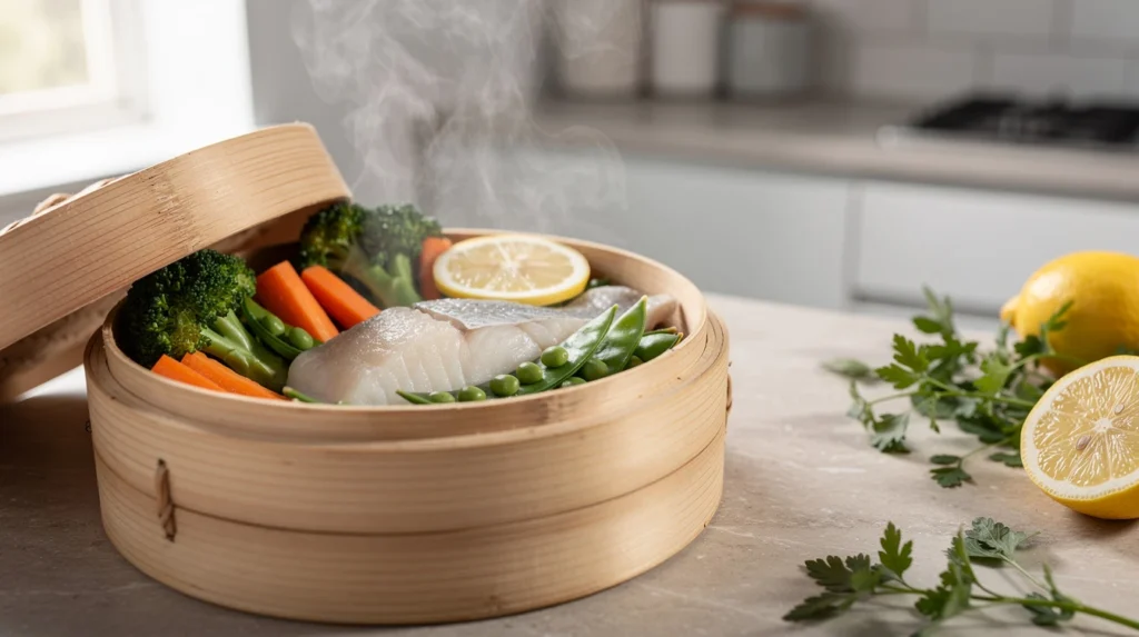 cuisson à la vapeur