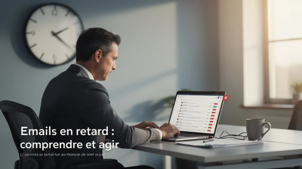 emails en retard