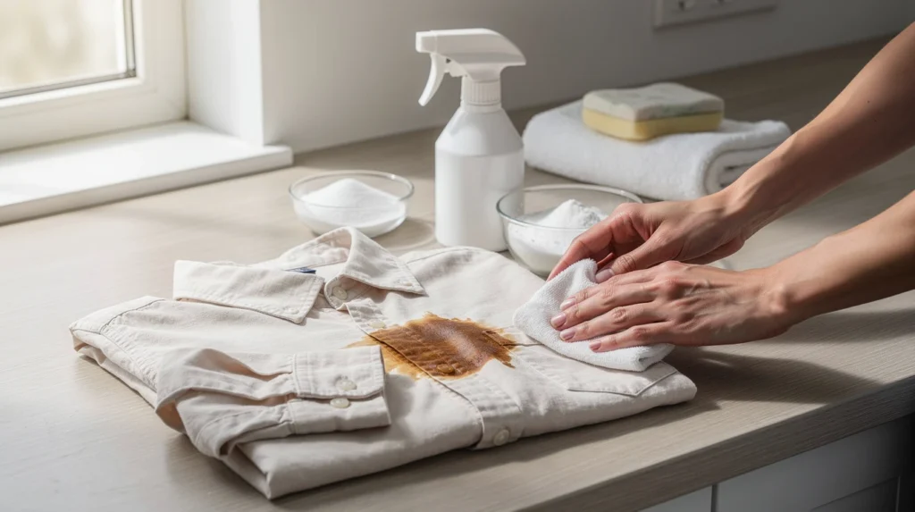 enlever tache de cafe