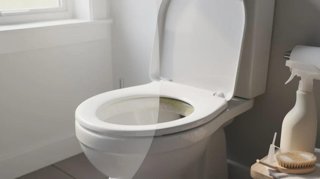 enlever tartre toilettes