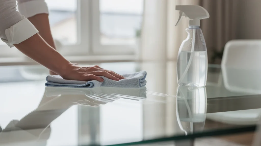 entretien surfaces en verre