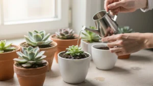 fréquence arrosage succulentes