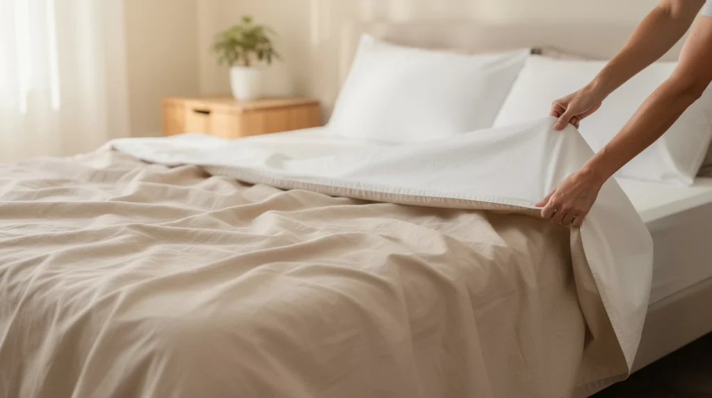 fréquence changement draps