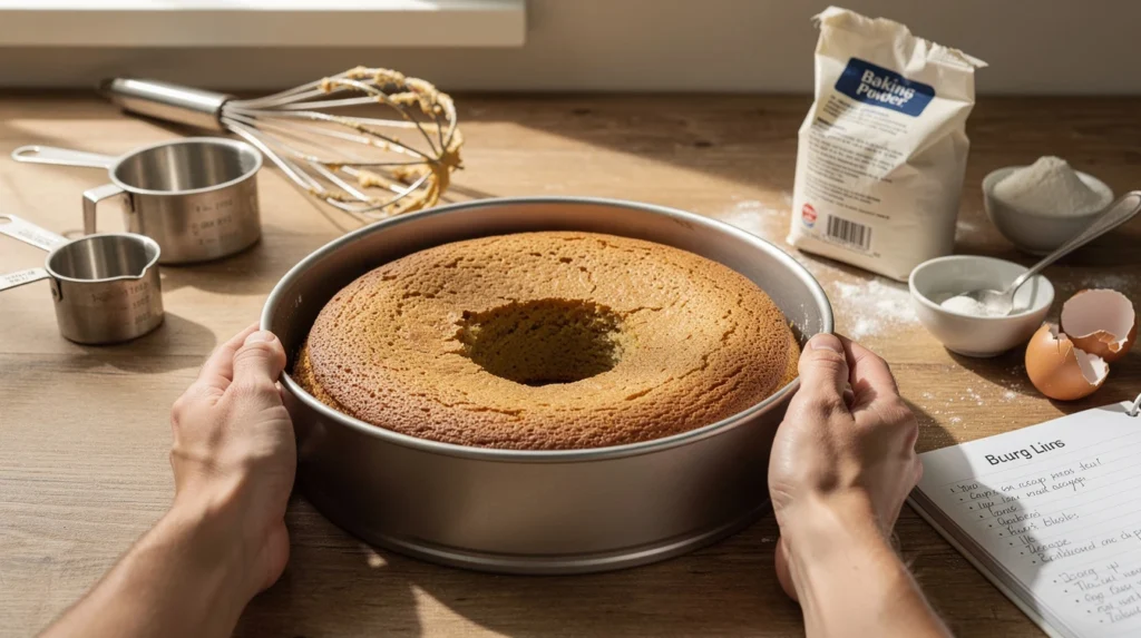 gâteau ne gonfle pas