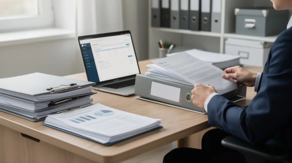 gerer documents professionnels