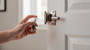 grincement porte intérieure