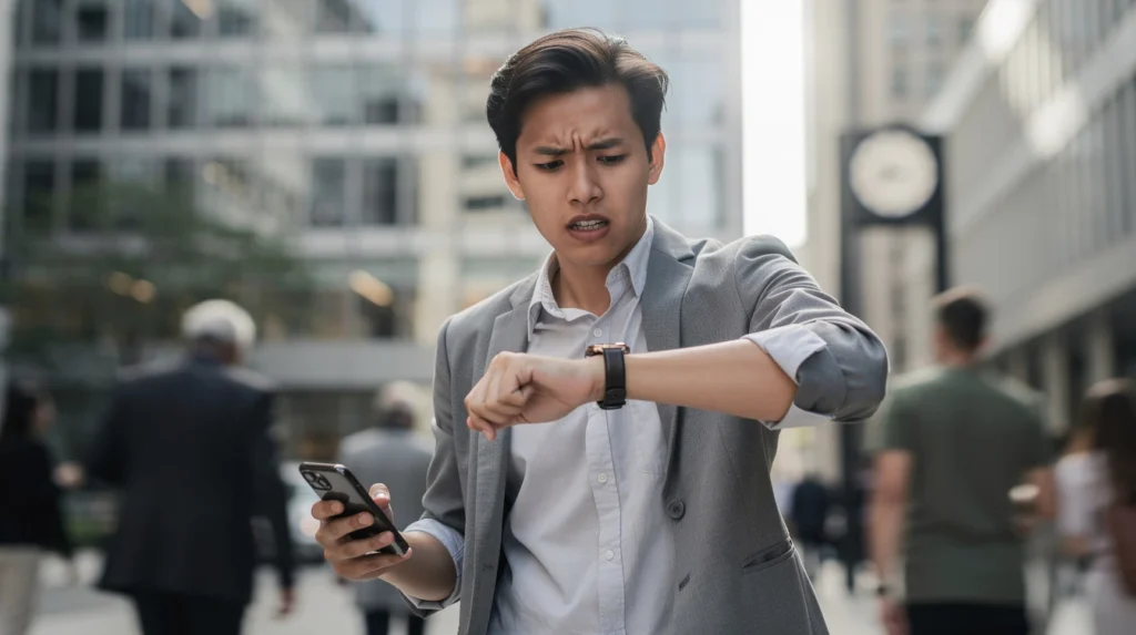 impression d etre en retard