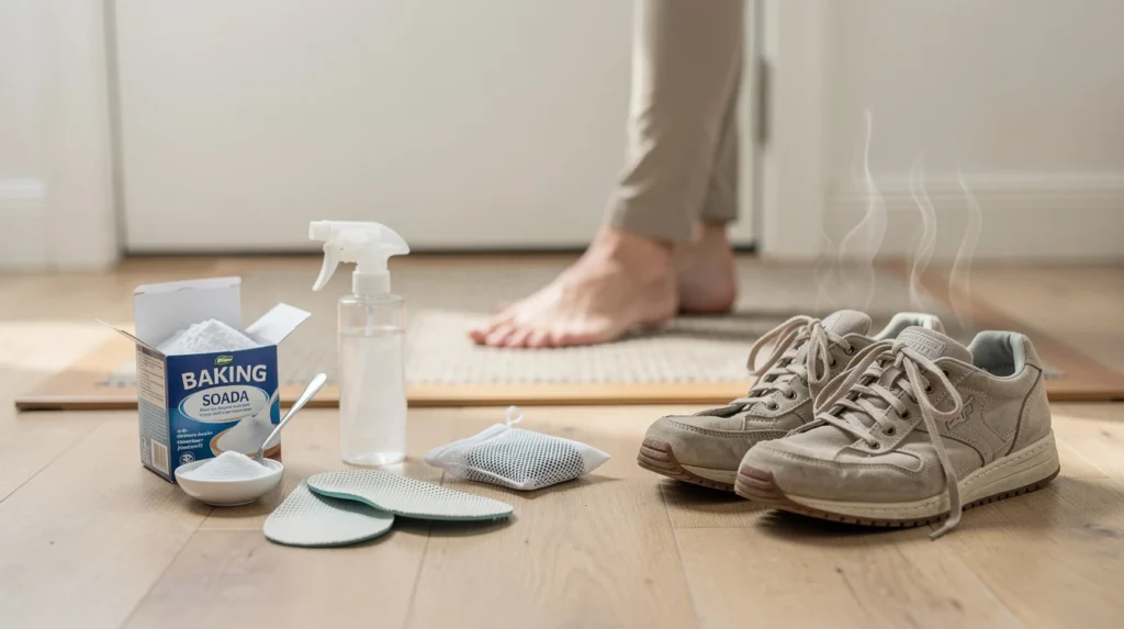 mauvaises odeurs chaussures