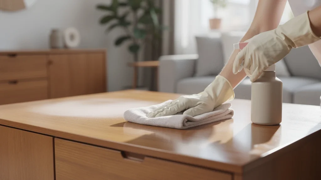 méthode dépoussiérer meubles