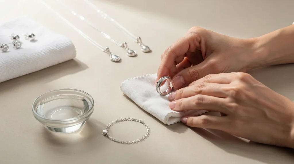 nettoyer bijoux argent