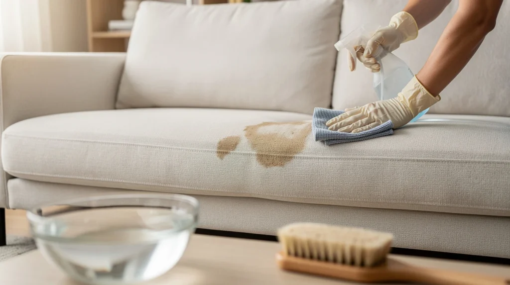 nettoyer canapé tissu