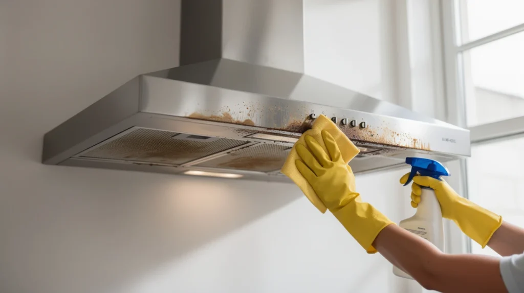 nettoyer hotte aspirante