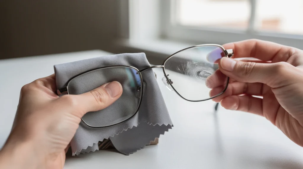 nettoyer lunettes sans rayer
